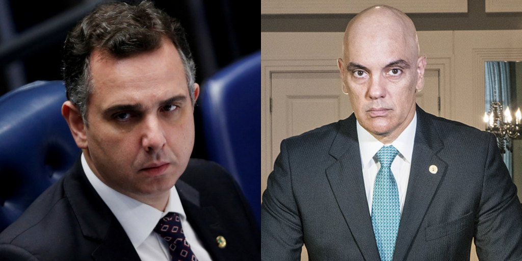 Rodrigo Pacheco contraria Bolsonaro e rejeita pedido de impeachment contra Alexandre de Moraes