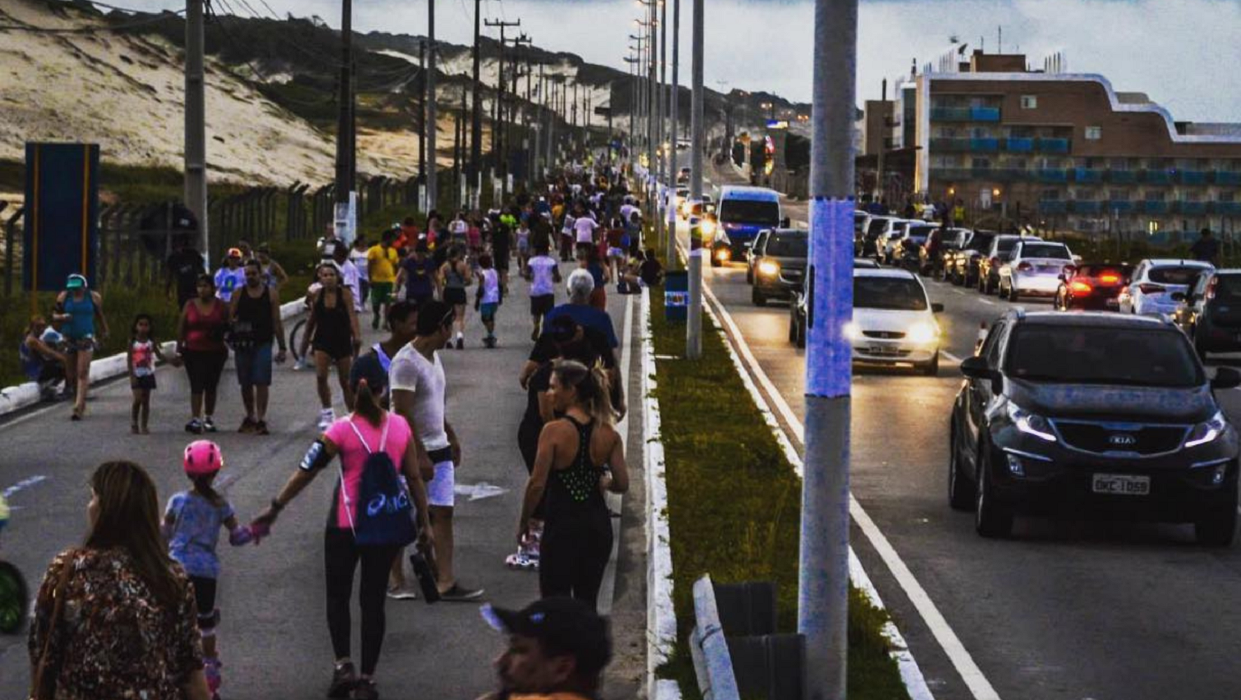 Viva+ RN Via Costeira volta a ser liberada para pedestres a partir deste domingo (19)