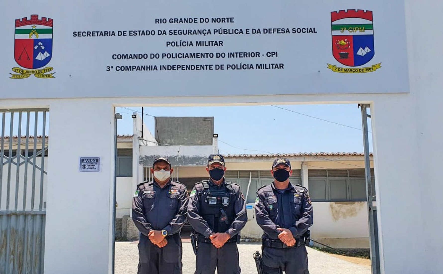 Governadora transforma 3ª CIPM no 13º Batalhão da Polícia Militar, localizado em Currais Novos; solicitação foi feita pelo deputado Ezequiel Ferreira