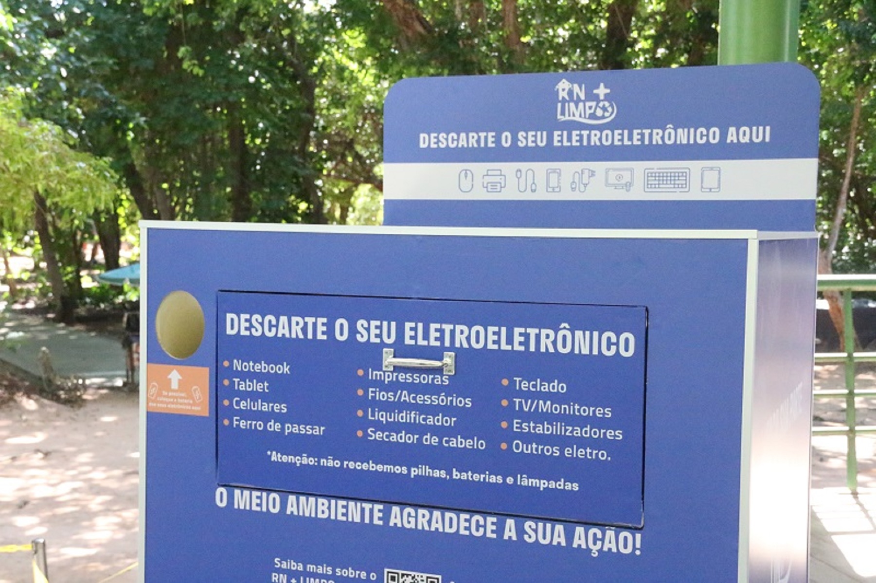 RN+Limpo - Governo do RN vai disponibilizar coletores de lixo eletroeletrônico na Festa do Boi