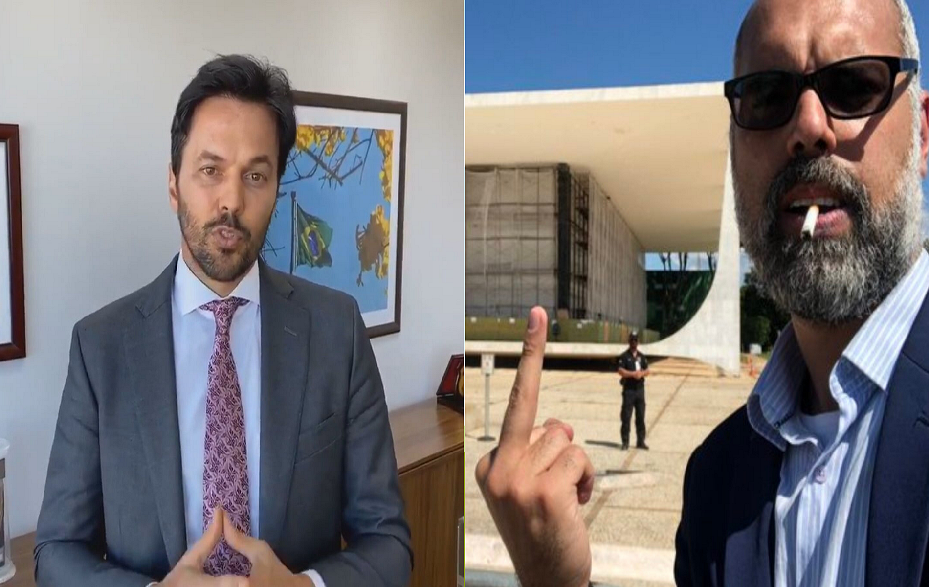 Blogueiro foragido Allan dos Santos chama Fábio Faria de 'covarde' após nota de ministro potiguar
