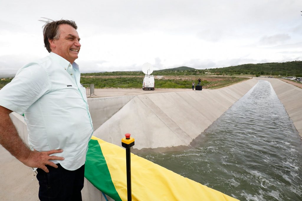 Ministro anuncia que Bolsonaro vai inaugurar obras da transposição no RN