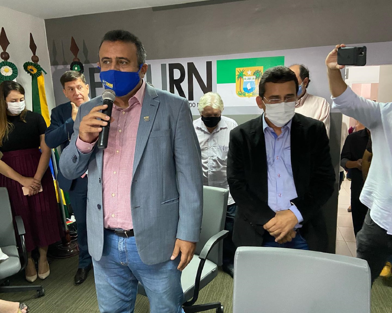 Babá Pereira, presidente da Femurn, acredita que prefeitos terão força para impedir a reeleição de Fátima