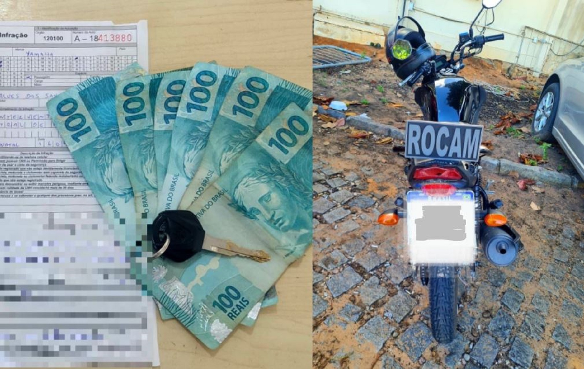 Homem que tentou subornar policiais da Rocam com R$ 600 é preso em Parnamirim