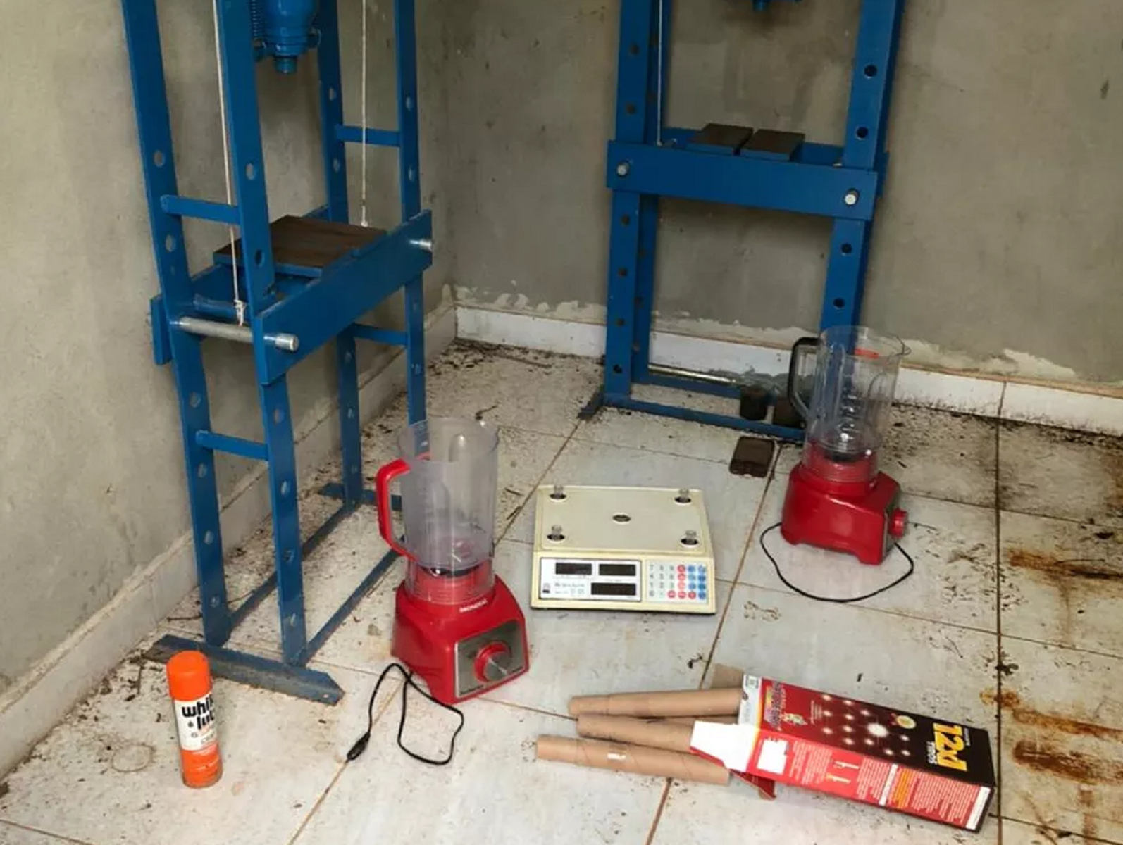 Operação Refino - Polícia Civil desmantela laboratório que refinava cocaína em São José de Mipibu