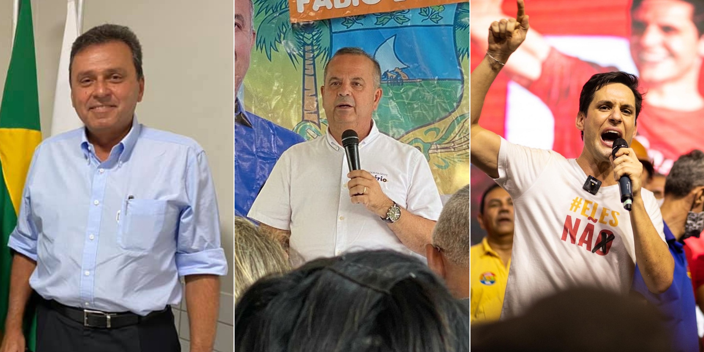 Na disputa para o Senado, Carlos Eduardo lidera com 23%, seguido por Rogério com 18,75% e Rafael Motta com 9,4%