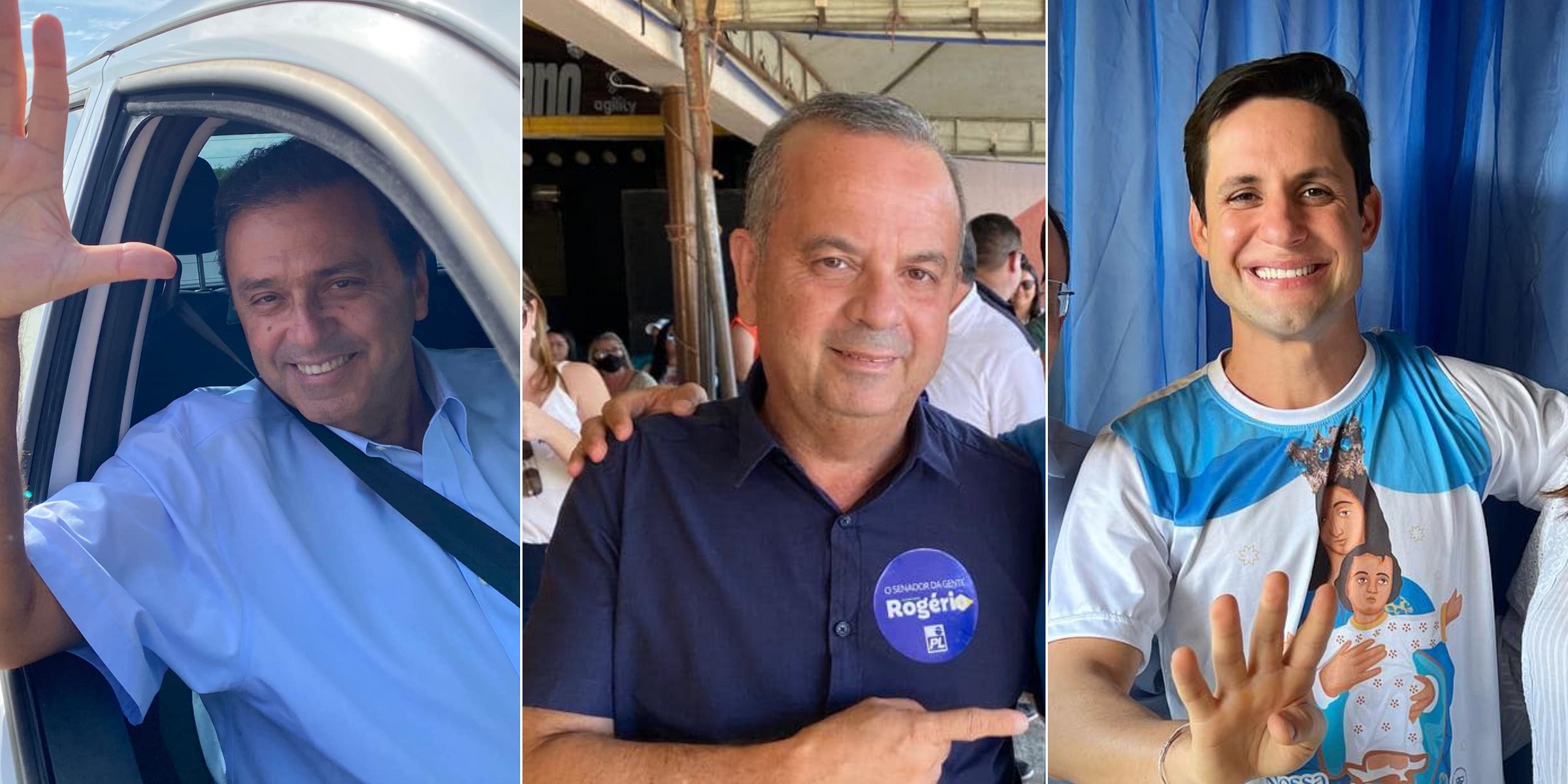 Pesquisa DataVero: Carlos Eduardo tem 24%; Rogério Marinho, 15%; e Rafael Motta tem 7%