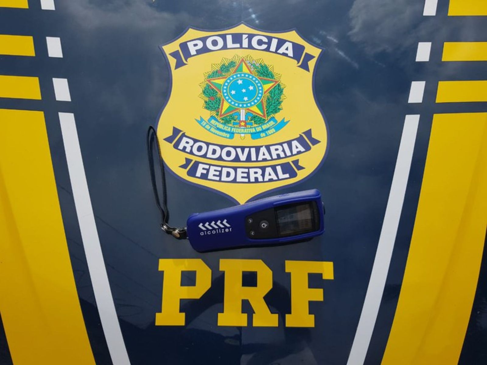 PRF prende homem por embriaguez ao volante envolvido em acidente em São José de Mipibu