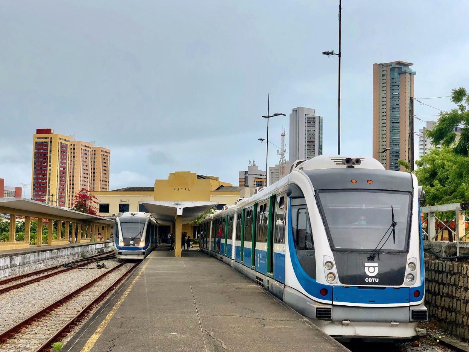 Trens Urbanos de Natal têm serviços suspensos devido às fortes chuvas