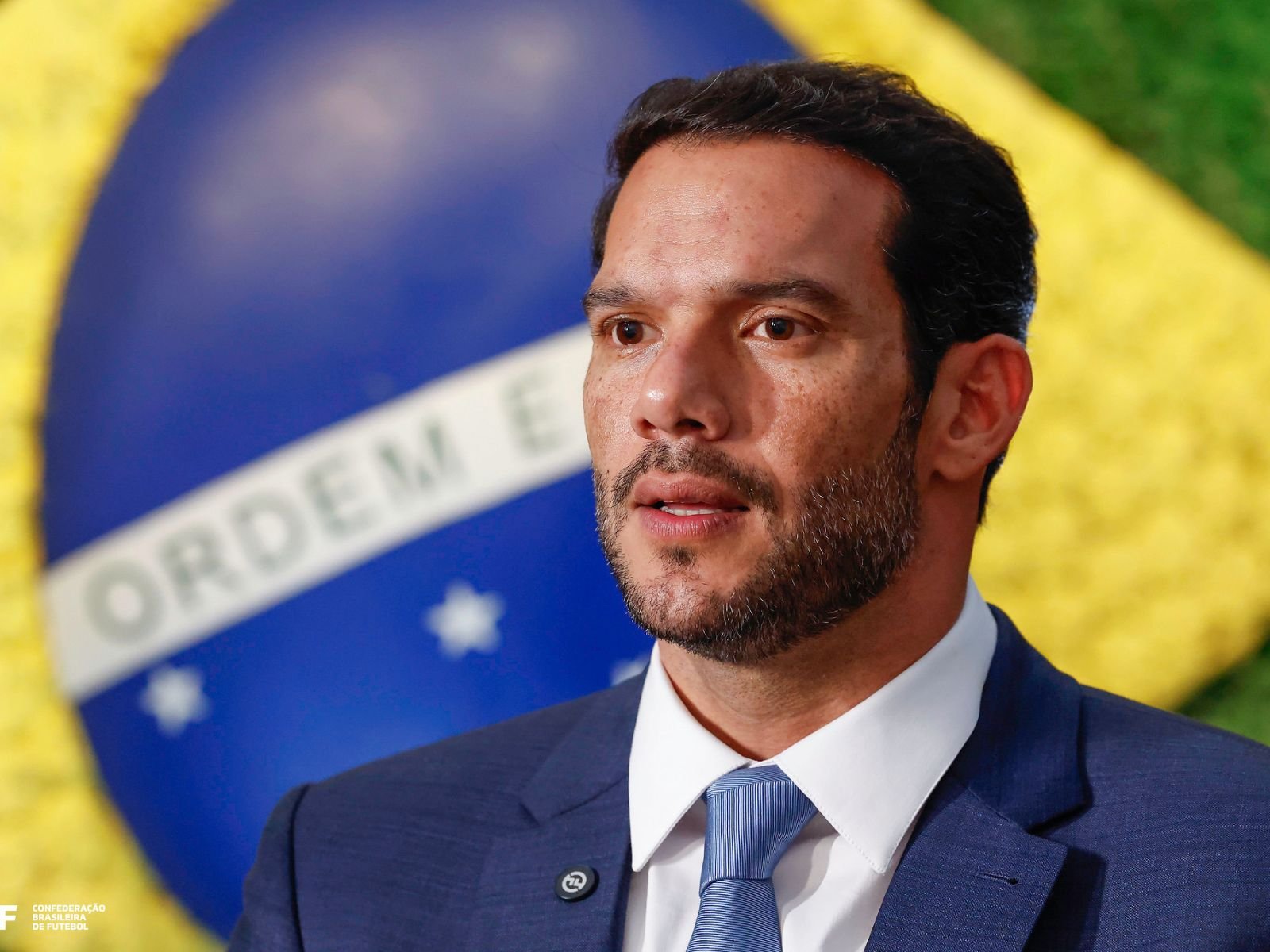 Samir Xaud é eleito presidente da CBF com mandato até 2029