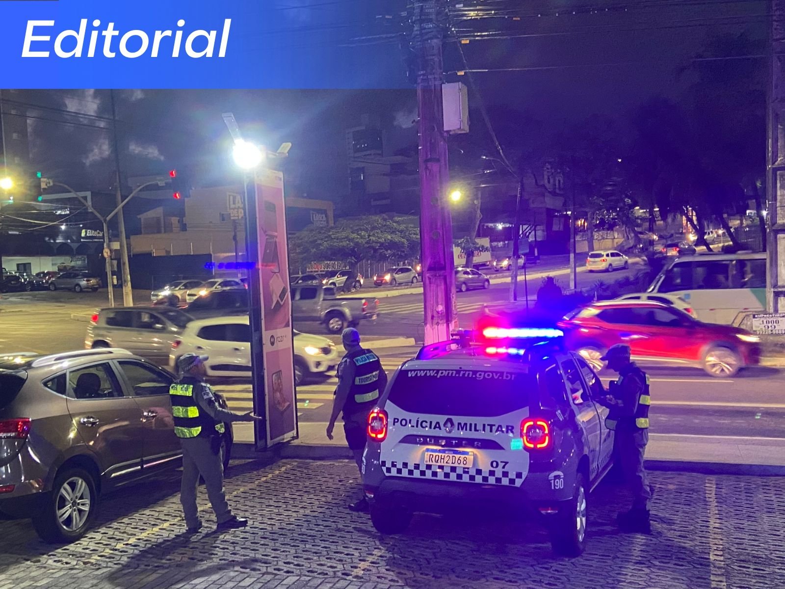 Aliados da governadora Fátima participam de ato que pede o fim da Polícia Militar