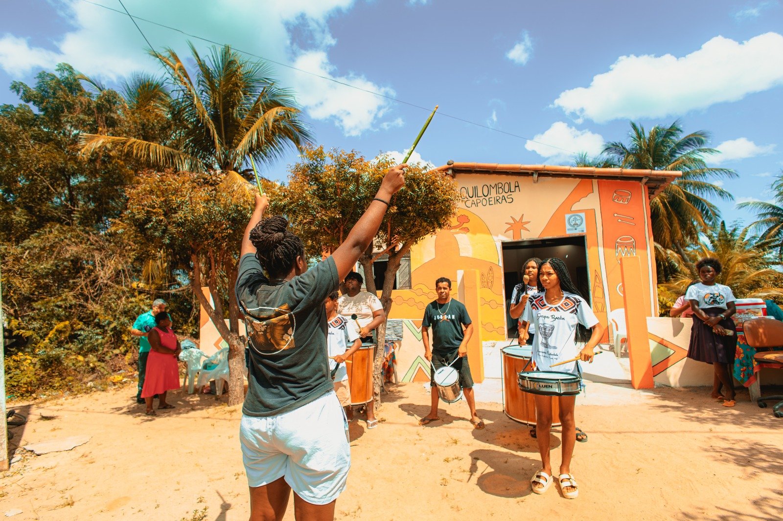 Projeto Quilombarte movimenta comunidade de Capoeiras, em Macaíba